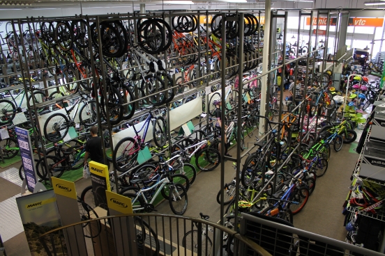 Magasin de vélo à  